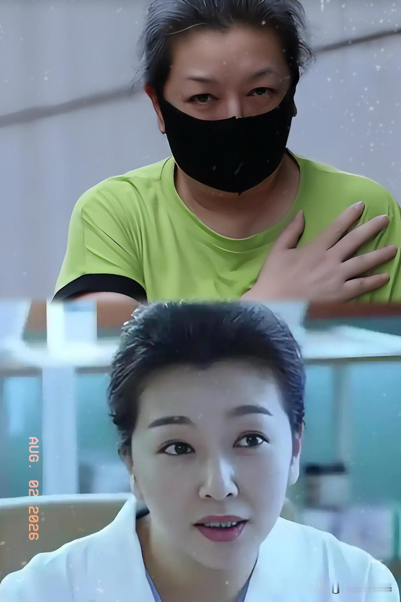 江珊真的太拼了，
7月31日，石家庄大剧场，
收官的《德龄与慈禧》演出，整整持续