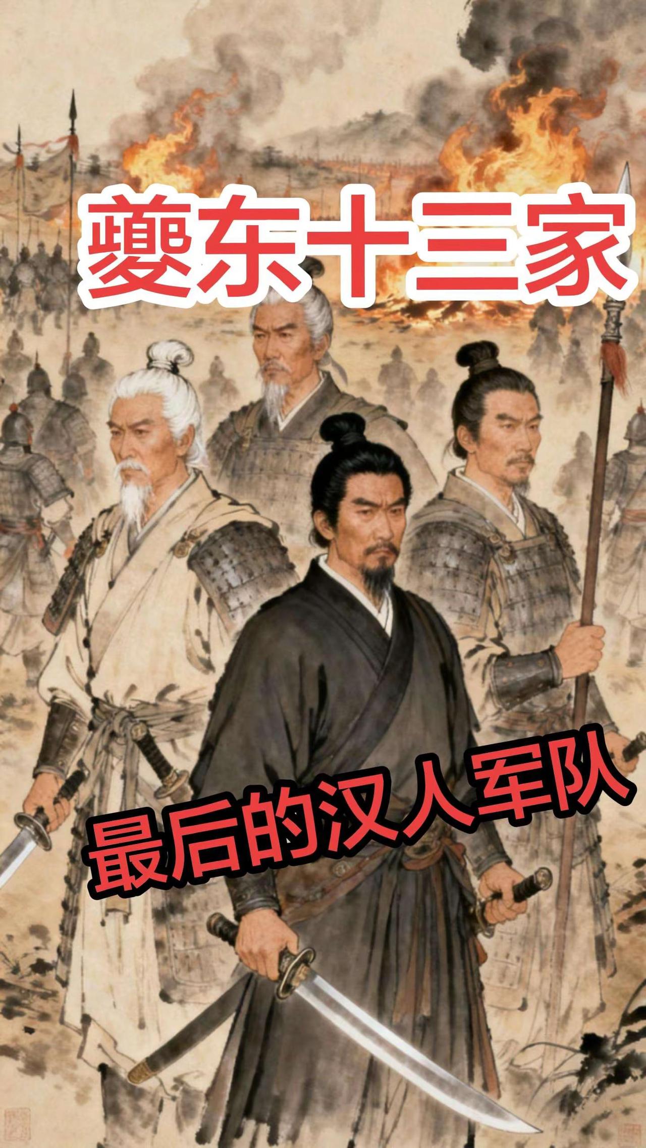 夔东十三家，大陆最后一支束发的汉人军队。