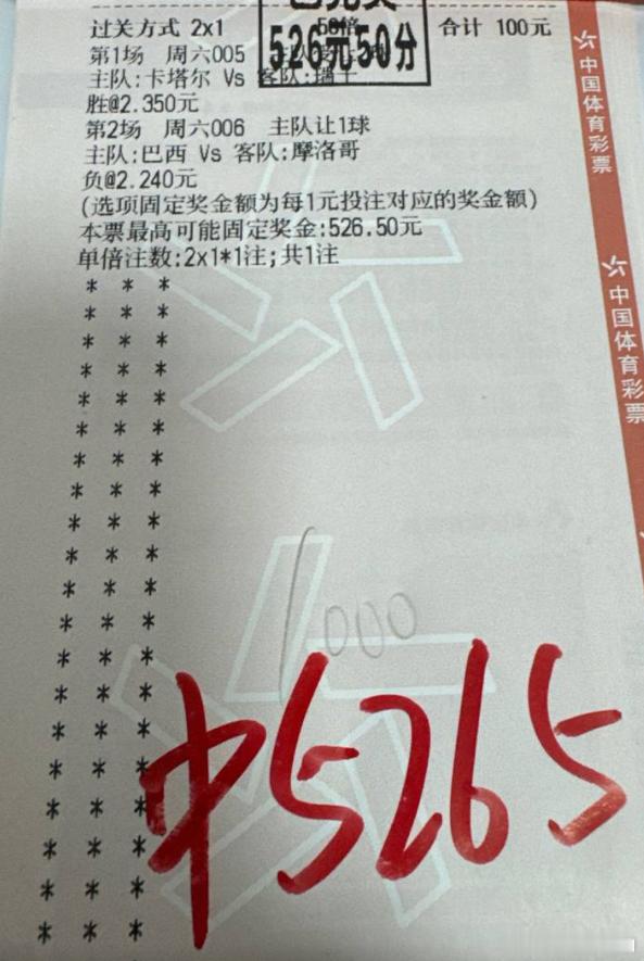 老白昨天三场世界杯又是稳稳的拿下，信我的兄弟们已经吃肉，目前七场世界杯，大权6场
