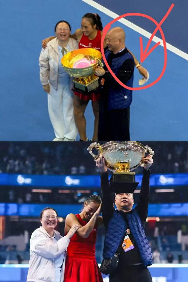 误会大了！郑钦文摘父帽并非调皮