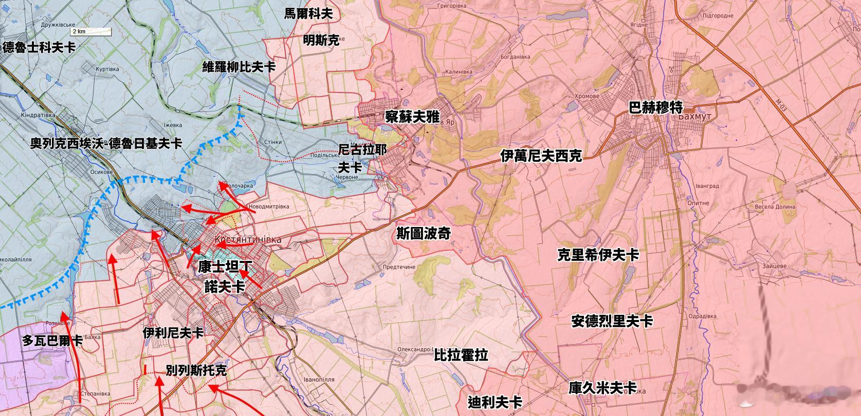 烏克蘭武裝部隊被迫放棄康斯坦丁諾夫卡後，現在的其當務之急是爭取時間，因為這決定了