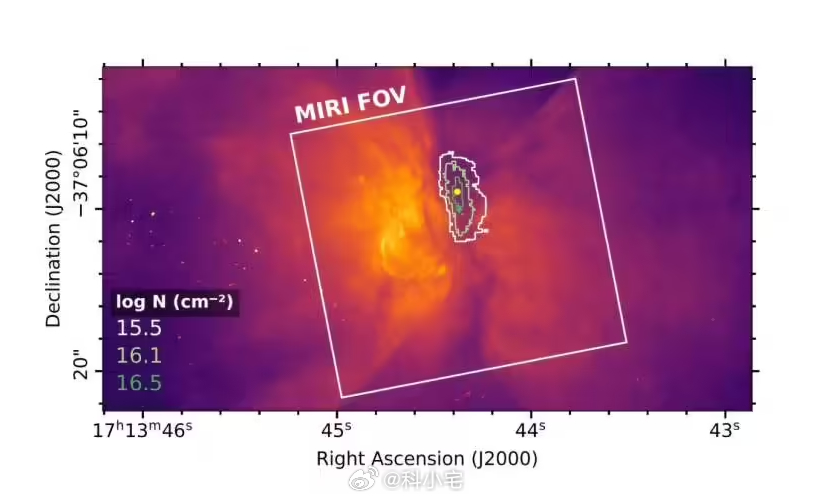 人类首次在行星状星云内发现干冰 