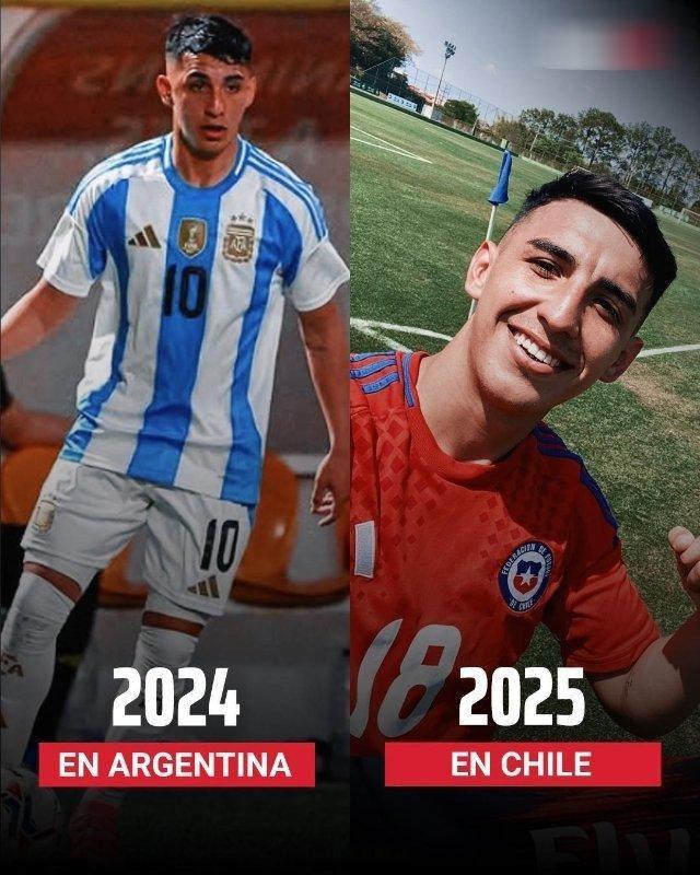 世青赛劳塔罗-米兰为智利U20首开记录🇦🇷🇨🇱 他是独立队攻击型中场，这