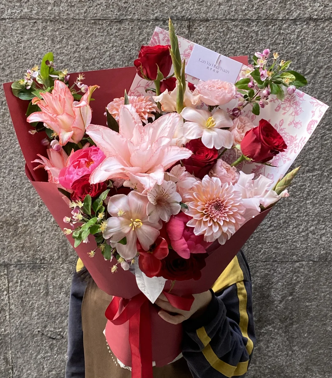 送领导的退休花束💐｜红色大花束｜北京花店