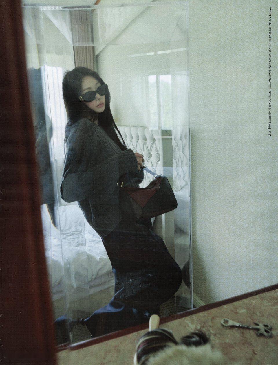 GISELLE x LOEWE x ELLE KOREA八月刊 ​​​