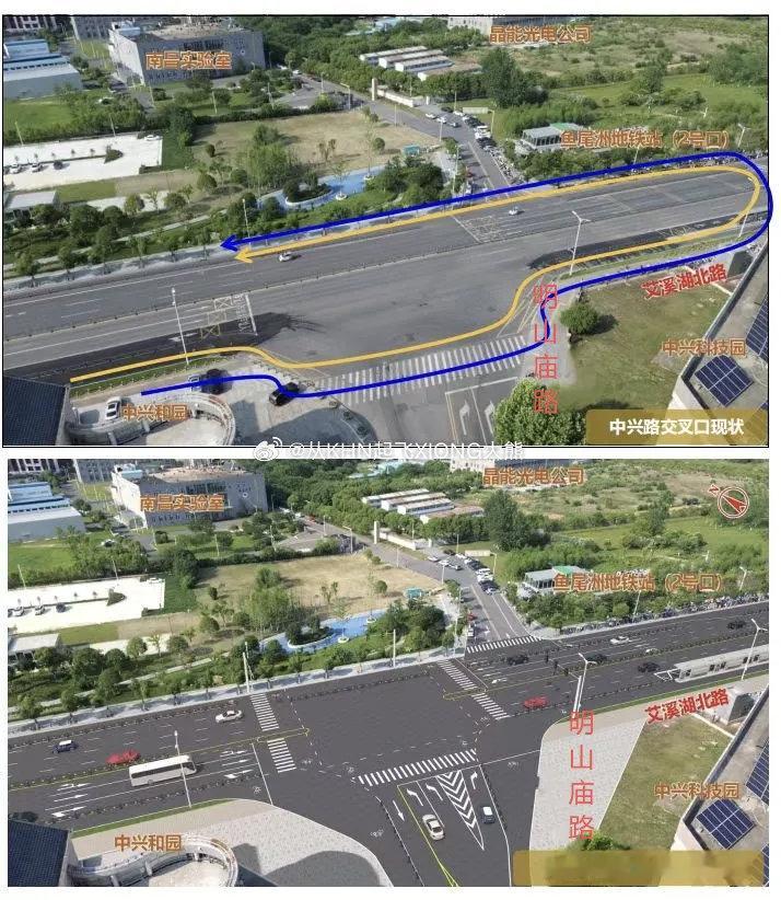 【英雄城交通•道路 | 告别 “堵心路”！高新区这个路口大变身】南昌稳中求进高质