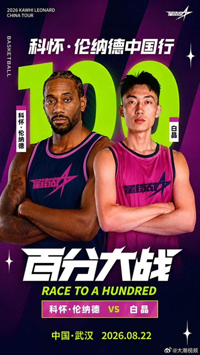伦纳德 100‑35 大胜白晶，赛前扬言限制 10 分，最终拿到 35 分