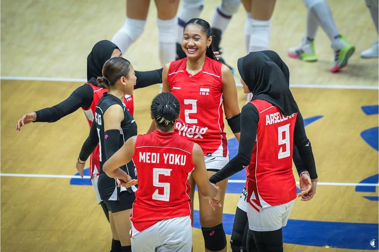 国际排坛动态2026女排亚锦赛印尼队3-0哈萨克斯坦队 哈萨克斯坦队-印尼队进攻