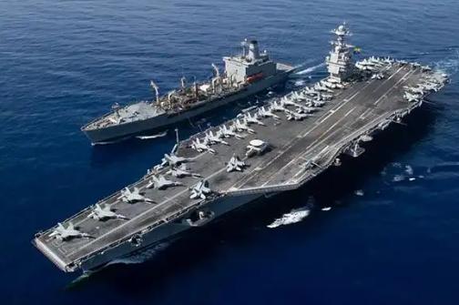 福特号大火瞒不住了！36小时才扑灭、600水兵打地铺，所谓洗衣房起火全是谎言！美