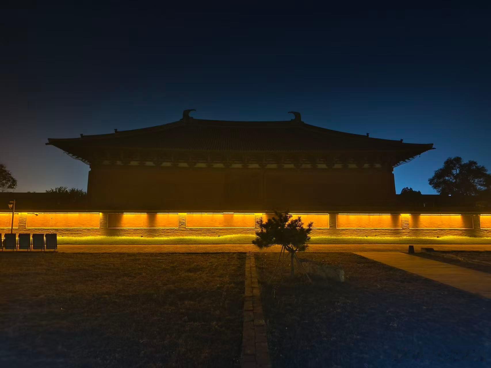 奉国寺大雄殿背影 ​​​