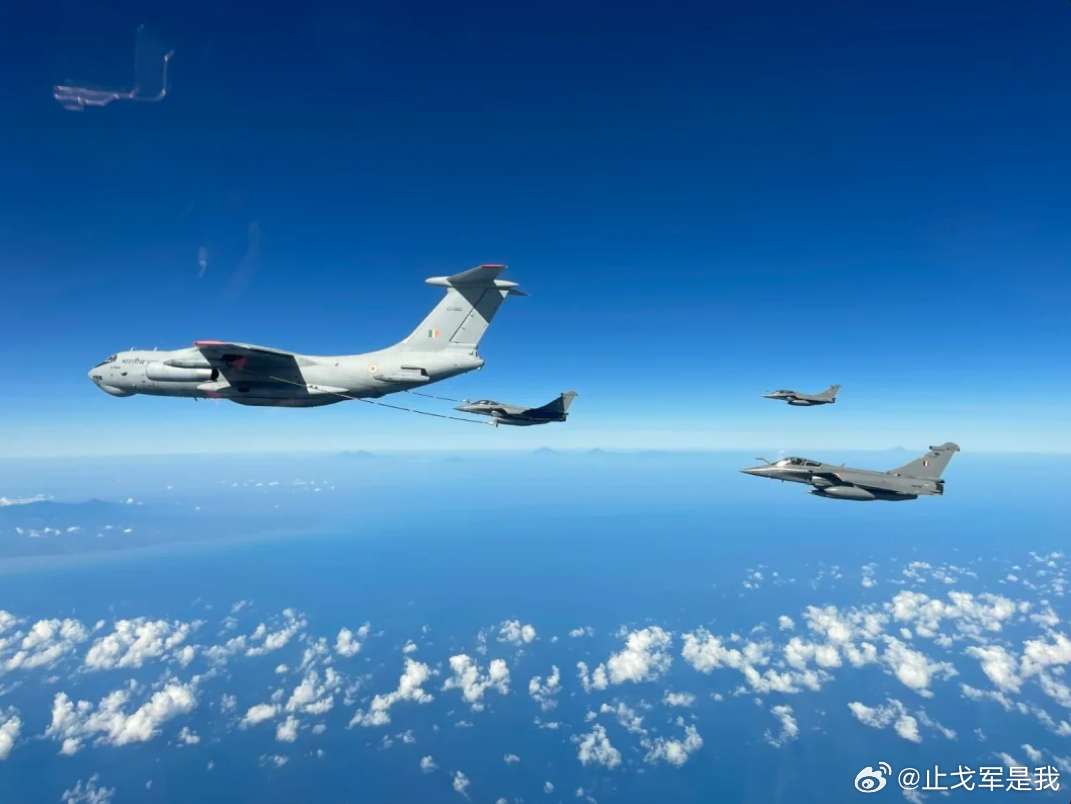 印空军阵风经印尼加油飞抵澳洲，伊尔-78关键补给展示重要远程战力2026年7月1