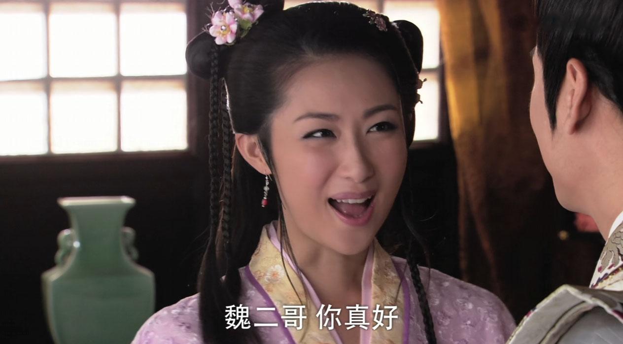 单看长相，薛琪和魏豹真的很般配，两个人在一起很有CP感。

只可惜魏豹杀了薛琪父