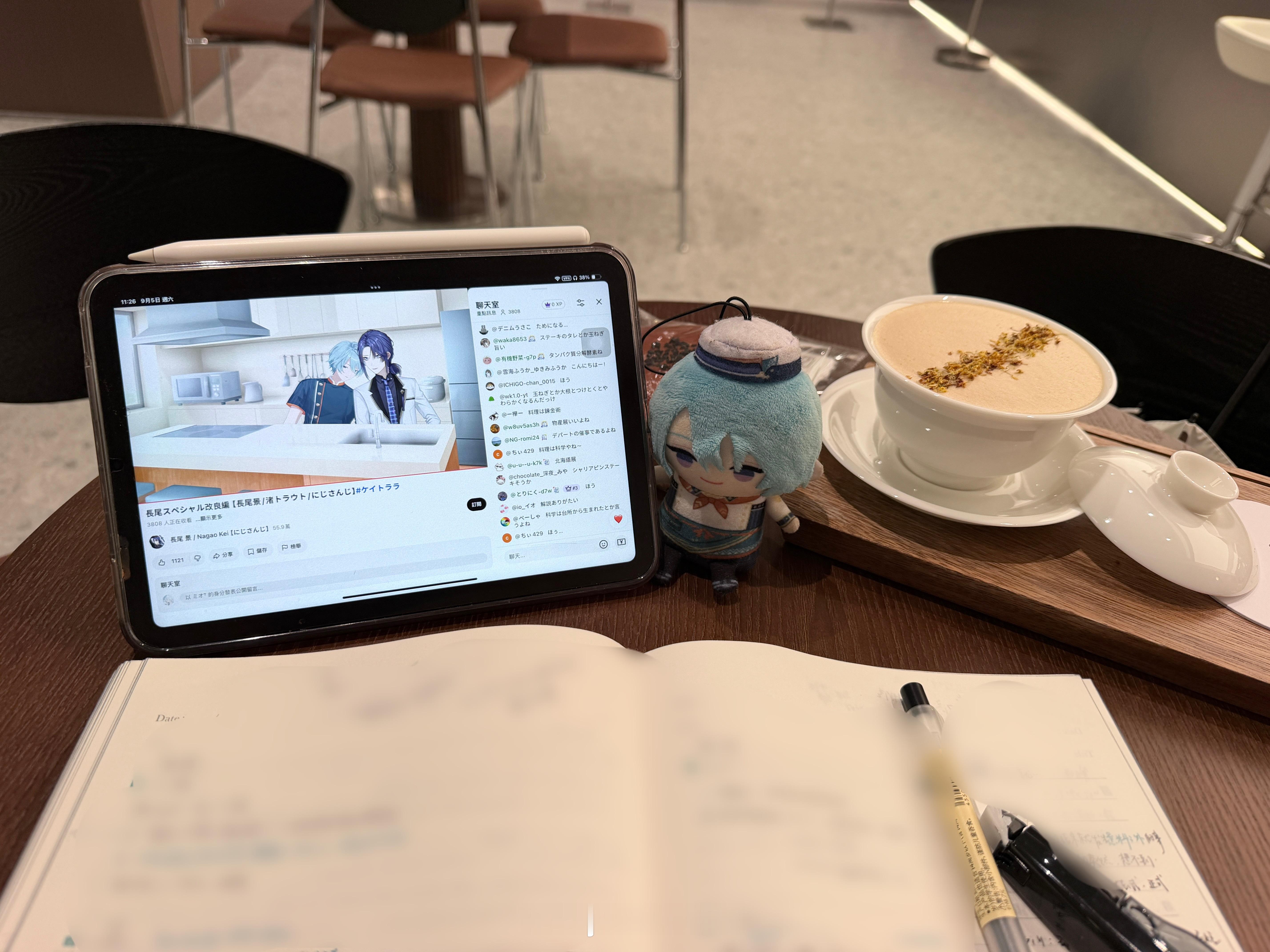 哥俩聊メロンパン我吃あんパン🤣真的不能再看直播了又影响学又惦记吃w ​​​