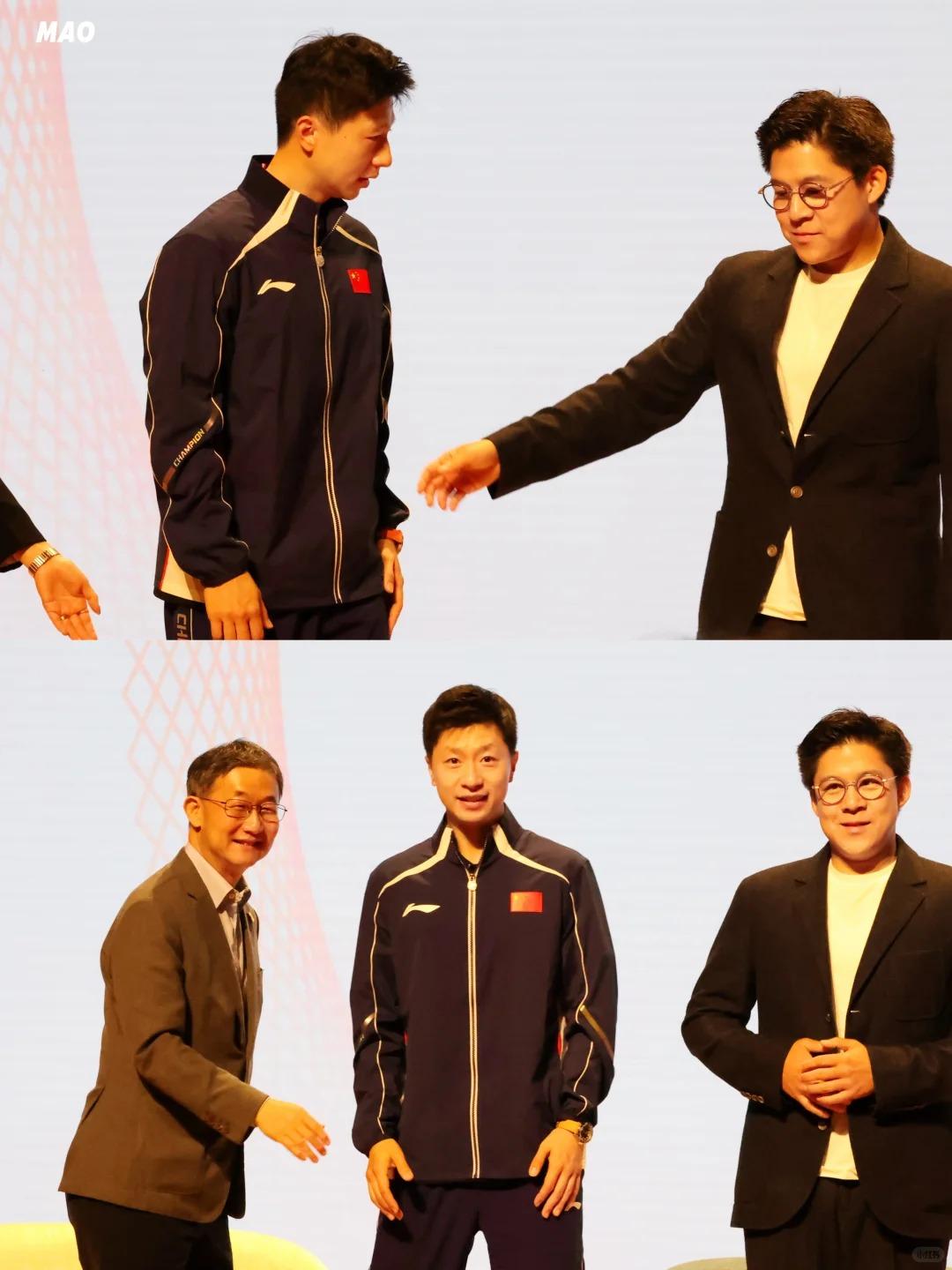 太顶了！不在赛场的龙队，简直是青春男大！龙队不愧是乒坛goat，赛场上，赛场外都