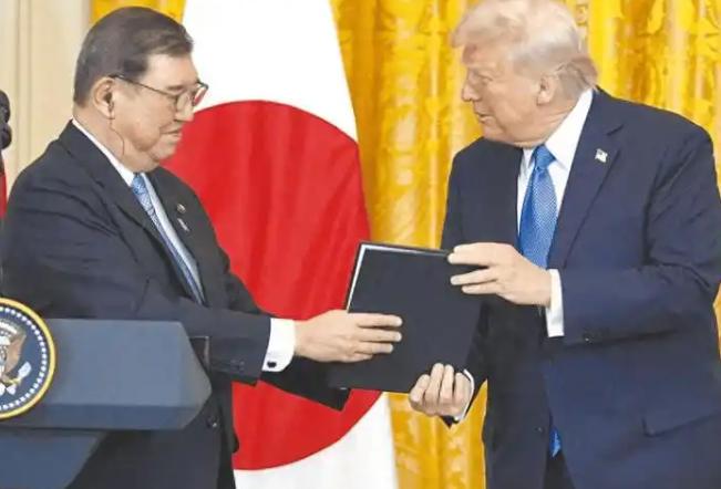 [微风]就在今天，美国与日本正式宣布

就在今天，白宫的椭圆形办公室再一次成为全