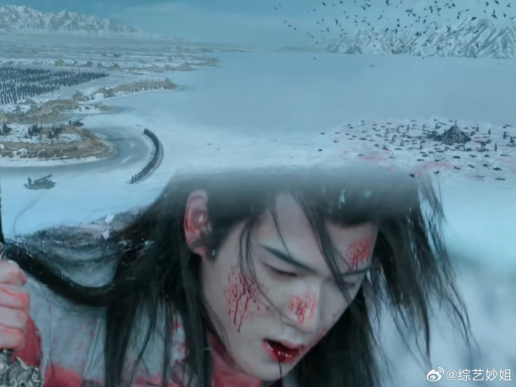 诸葛玥第1集6分2秒被打捞开篇即巅峰！冰湖大战名场面直接安排上，诸葛玥中箭坠湖，