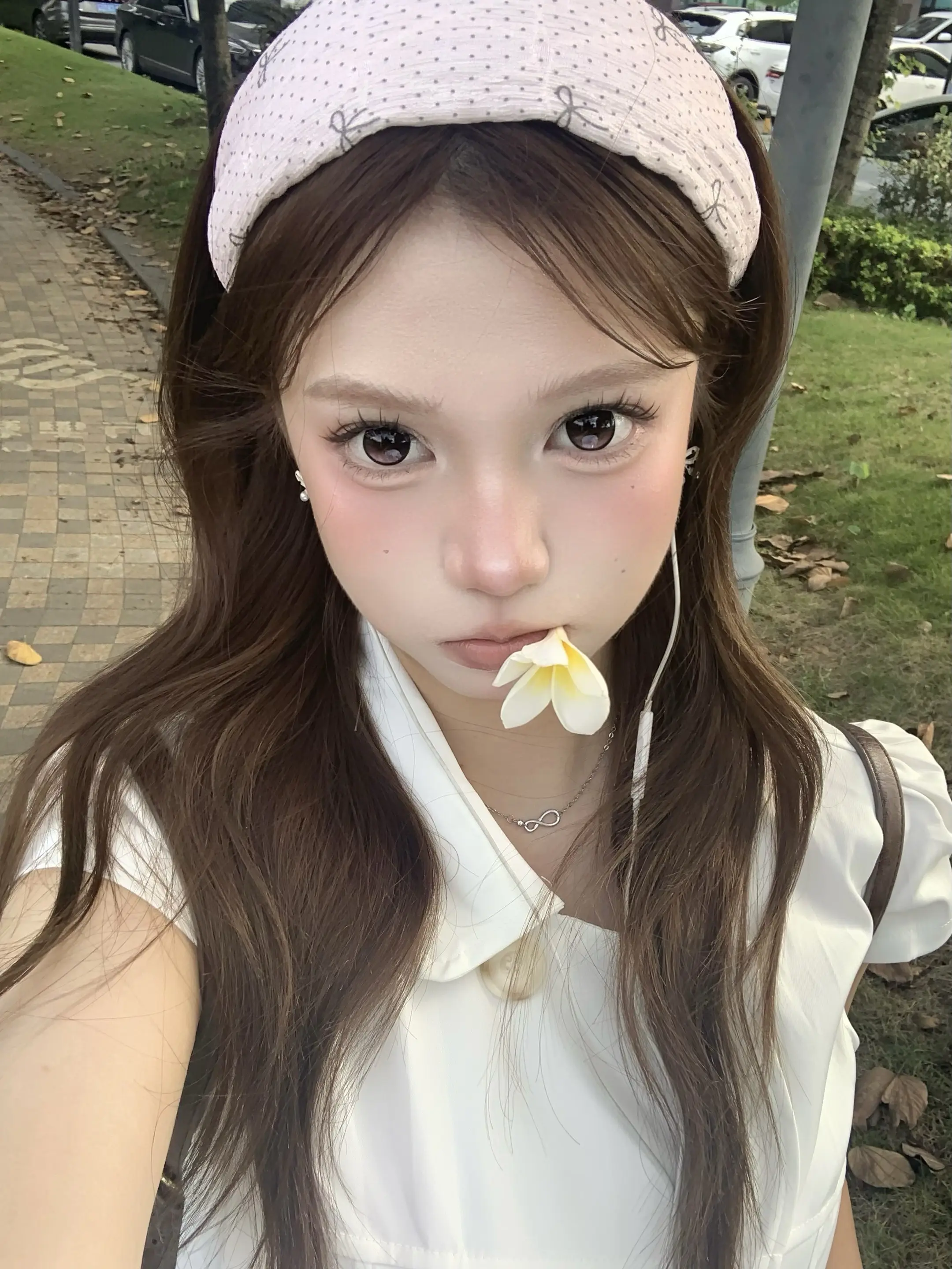 🎀近期很爱这种清透感韩妆～眼妆其实没有很重 重点是“干净+放大” 拍...