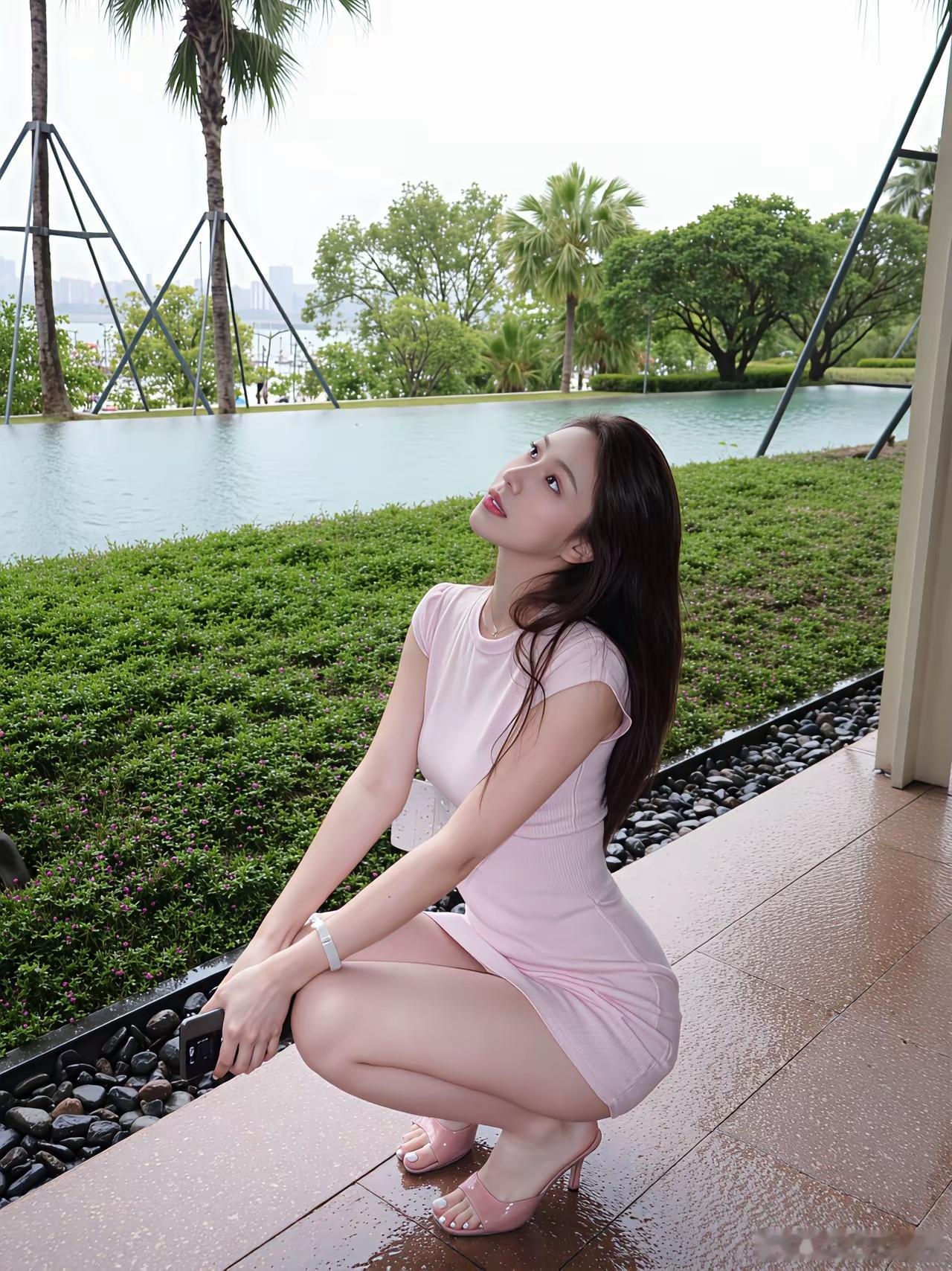 油价上涨的太厉害了，只能骑单车了！秀秀身材吧！ 