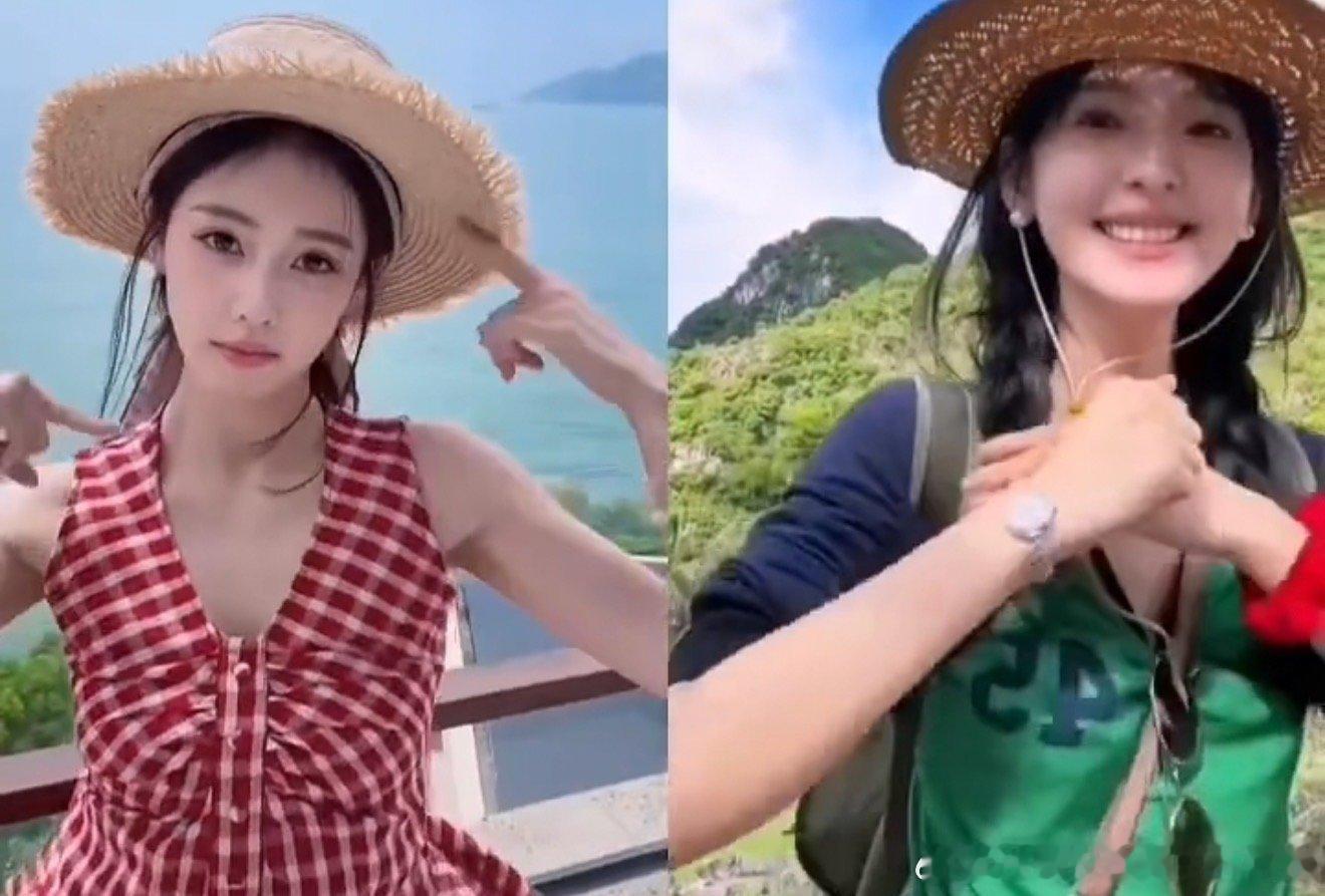 白鹿章若楠同款手势舞白鹿章若楠跳了同款手势舞！白鹿章若楠跳了同款手势舞