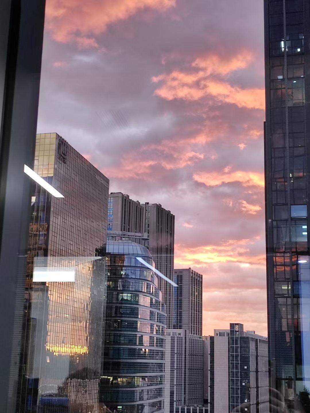 今天厦门的晚霞！！！ ​​​