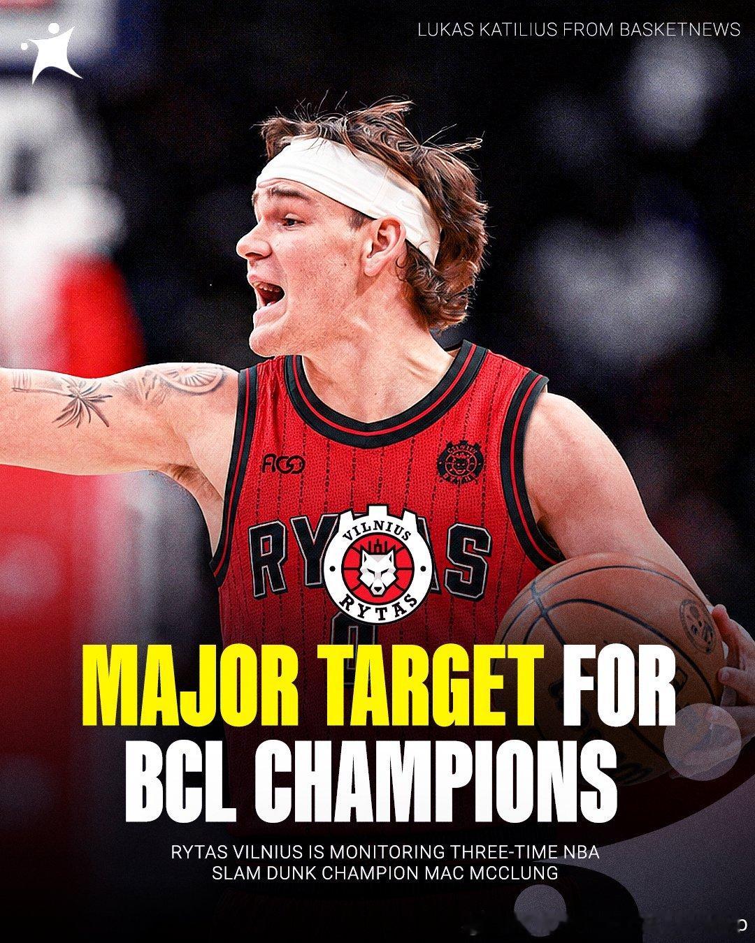Mac McClung终于要去海外打球了NBA