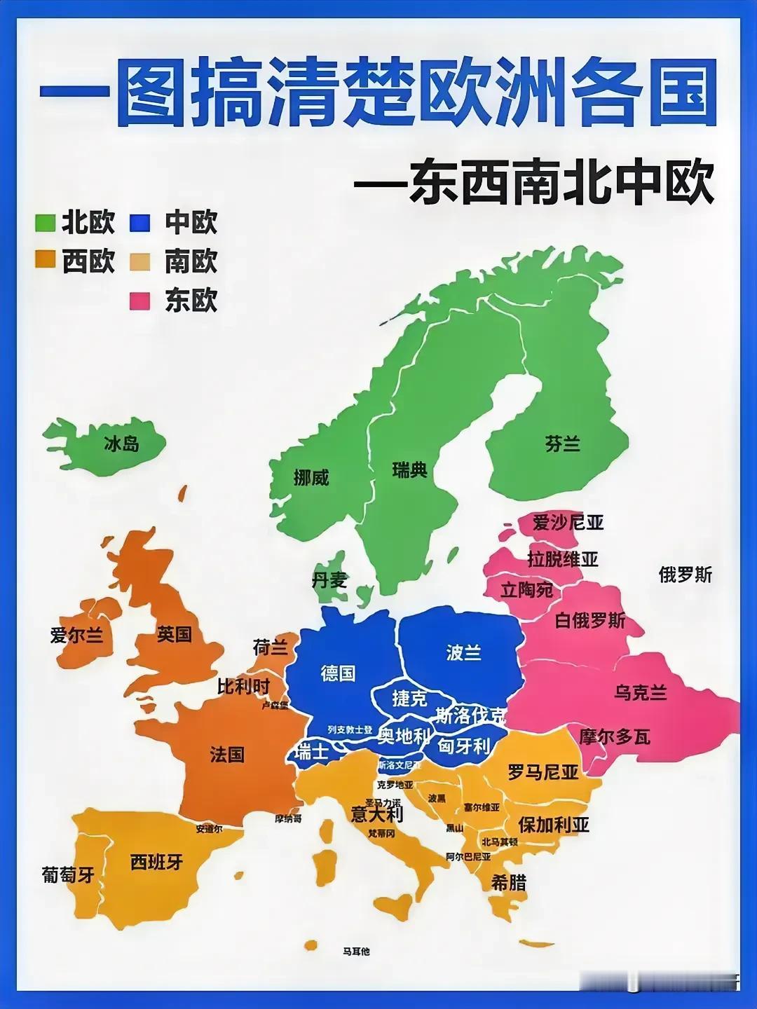 万国来朝图，欧洲各国尽收眼底