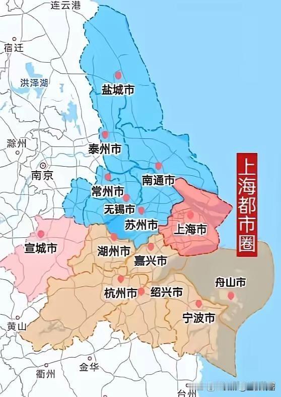说到上海、江苏、浙江、安徽的关系，只能用7个字来形容，沪苏浙皖一家亲。
首先他们