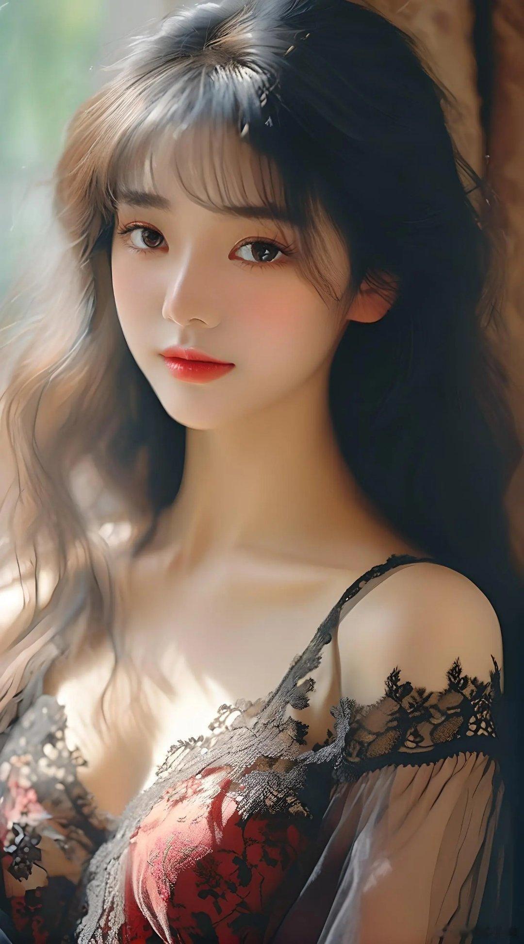 给你一个美美的笑，艺术气息浓厚满满#热爱生活的女孩有多可爱##热爱生活气息# ​