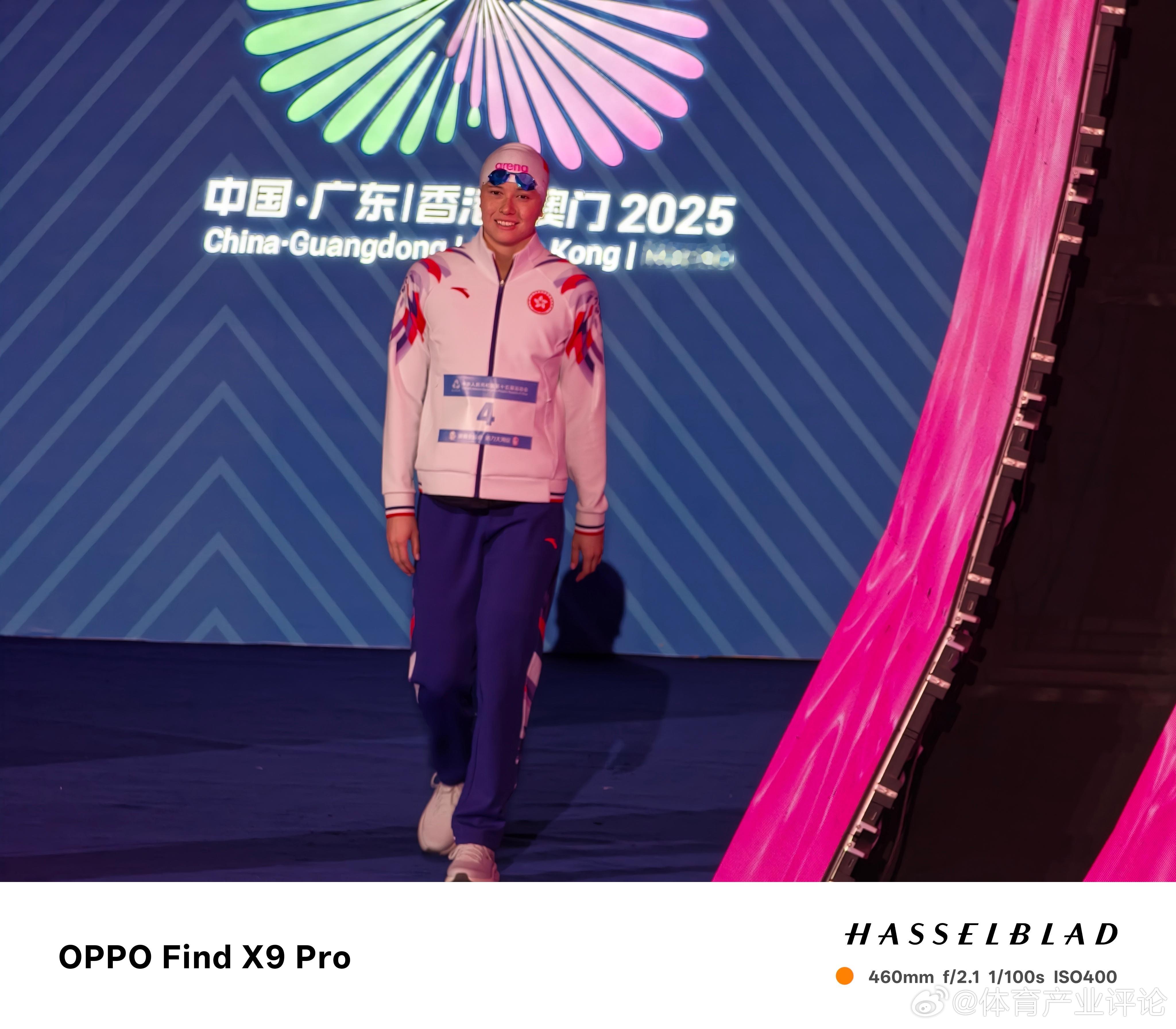 恭喜港队再获一枚游泳金牌，何诗蓓100自和200自的实力毋庸置疑。