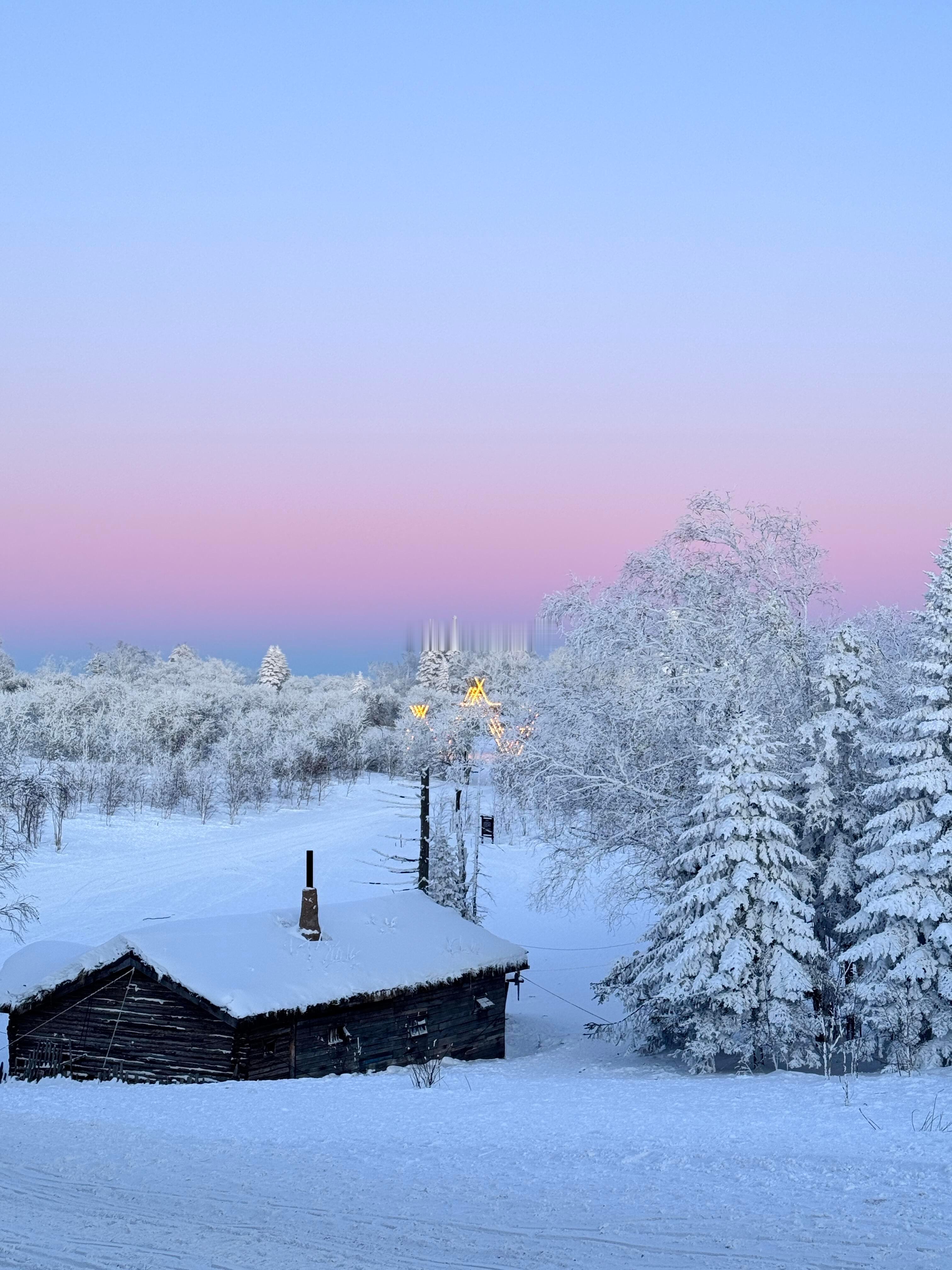 想去长白山看一场童话里的雪这长白山怎么长得和挪威似的🌝 ​​​