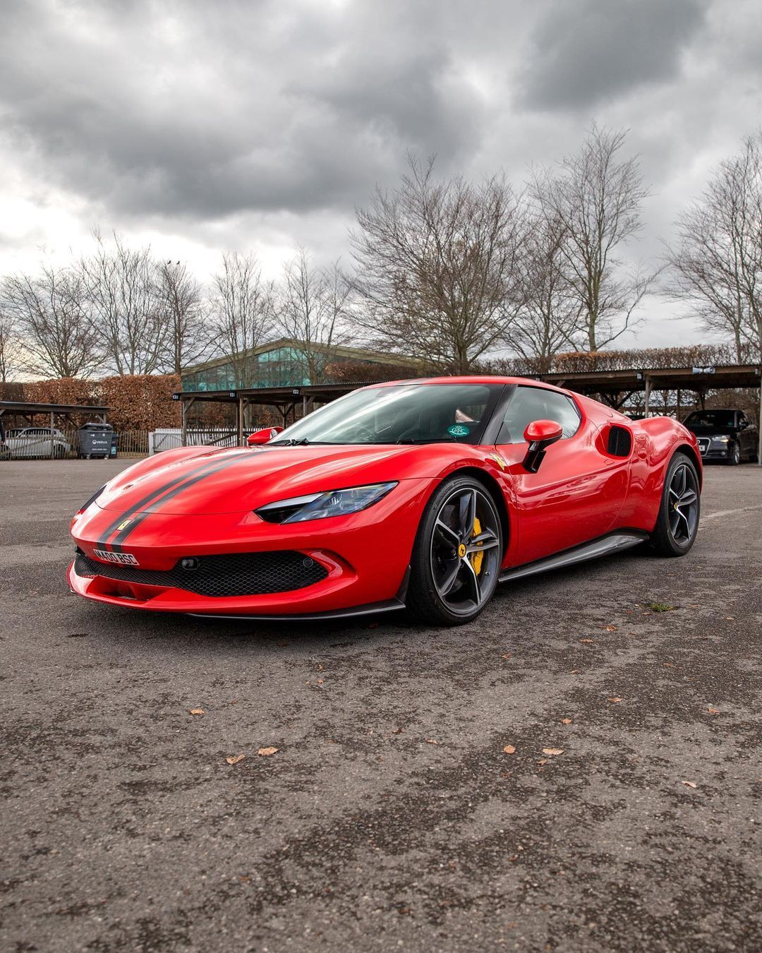 Ferrari 296GTB + a nice touch with the s