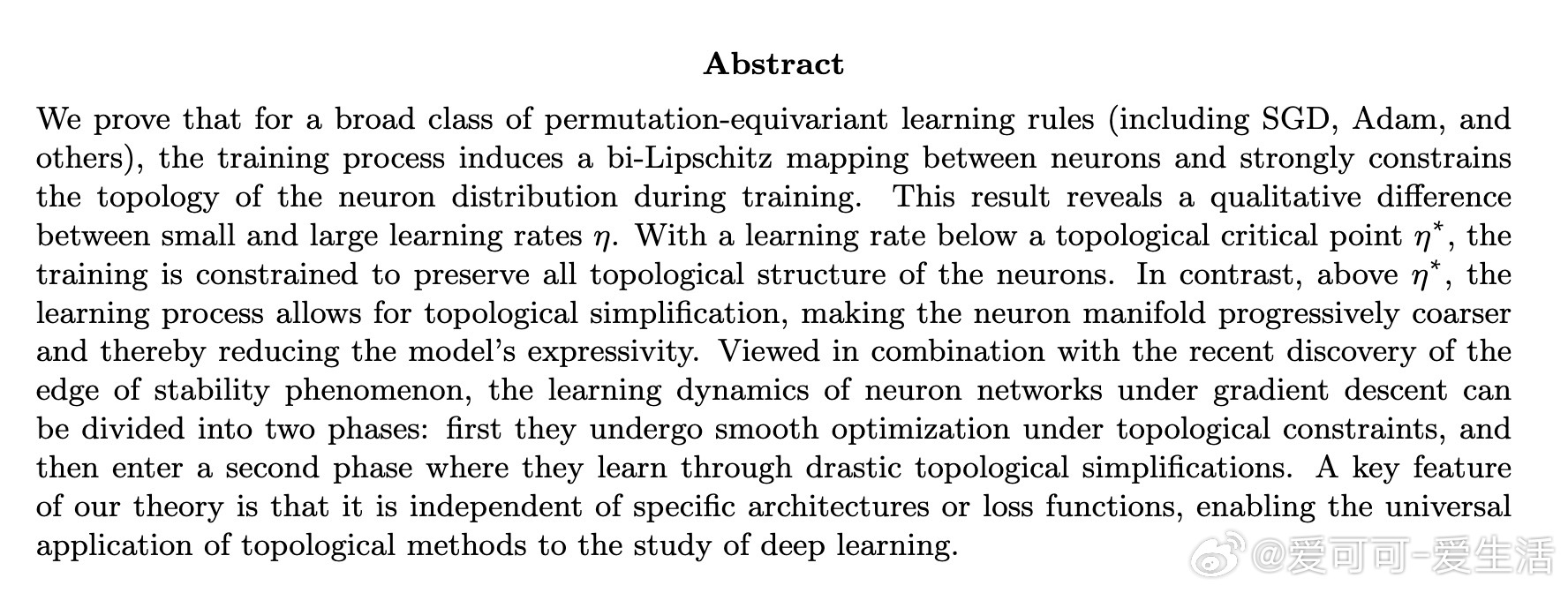 [LG]《Topological Invariance and Breakdow