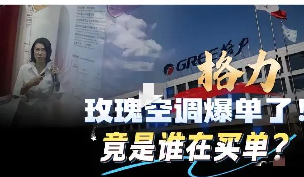 谁能想到主打高颜值的格力玫瑰空调直接卖爆，短短时间销量突破五万台，很多人都好奇，