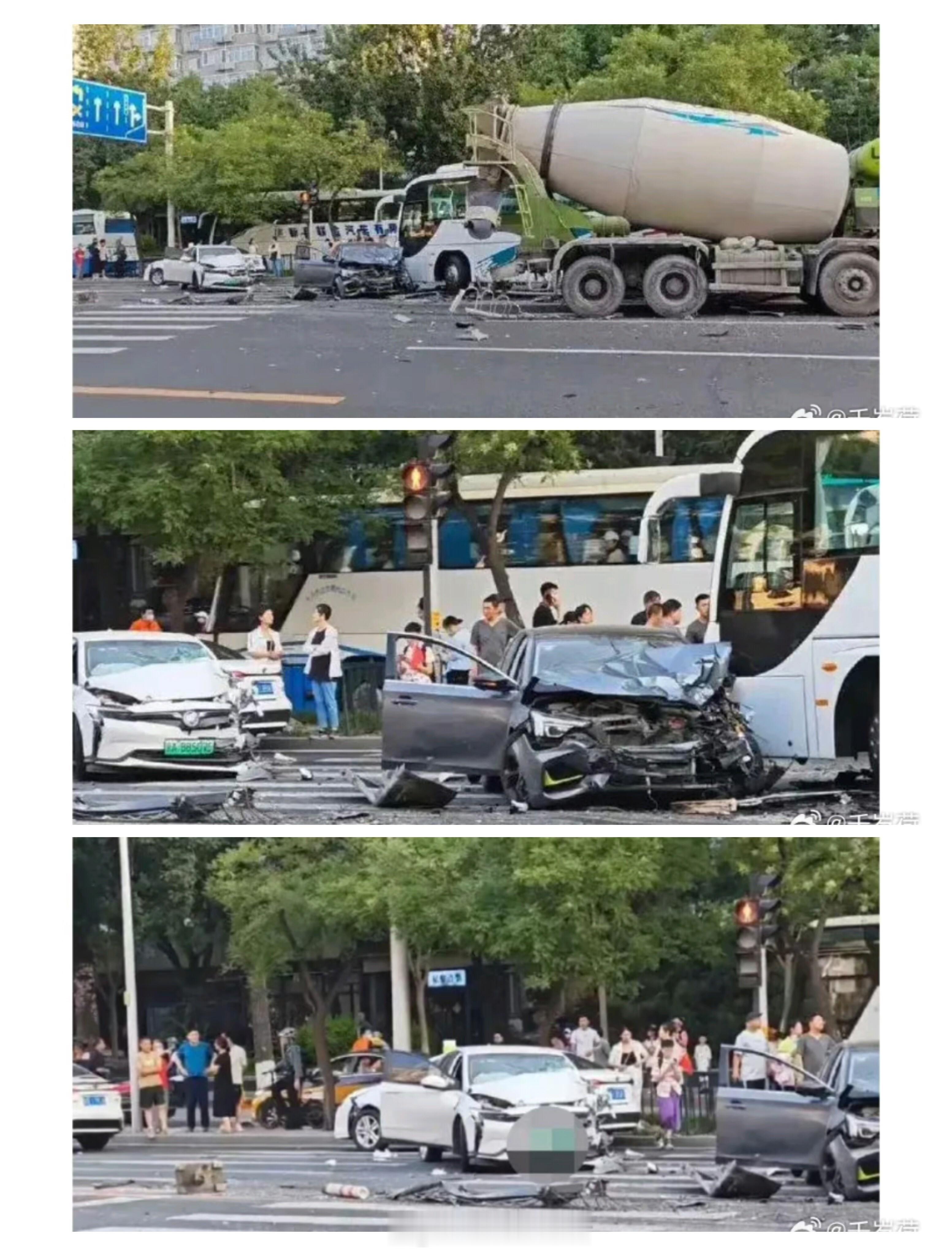 冯旸赫人工智能军棋推演领军人物，执行重大任务途中遭遇车祸…据说这是现场图，追尾大