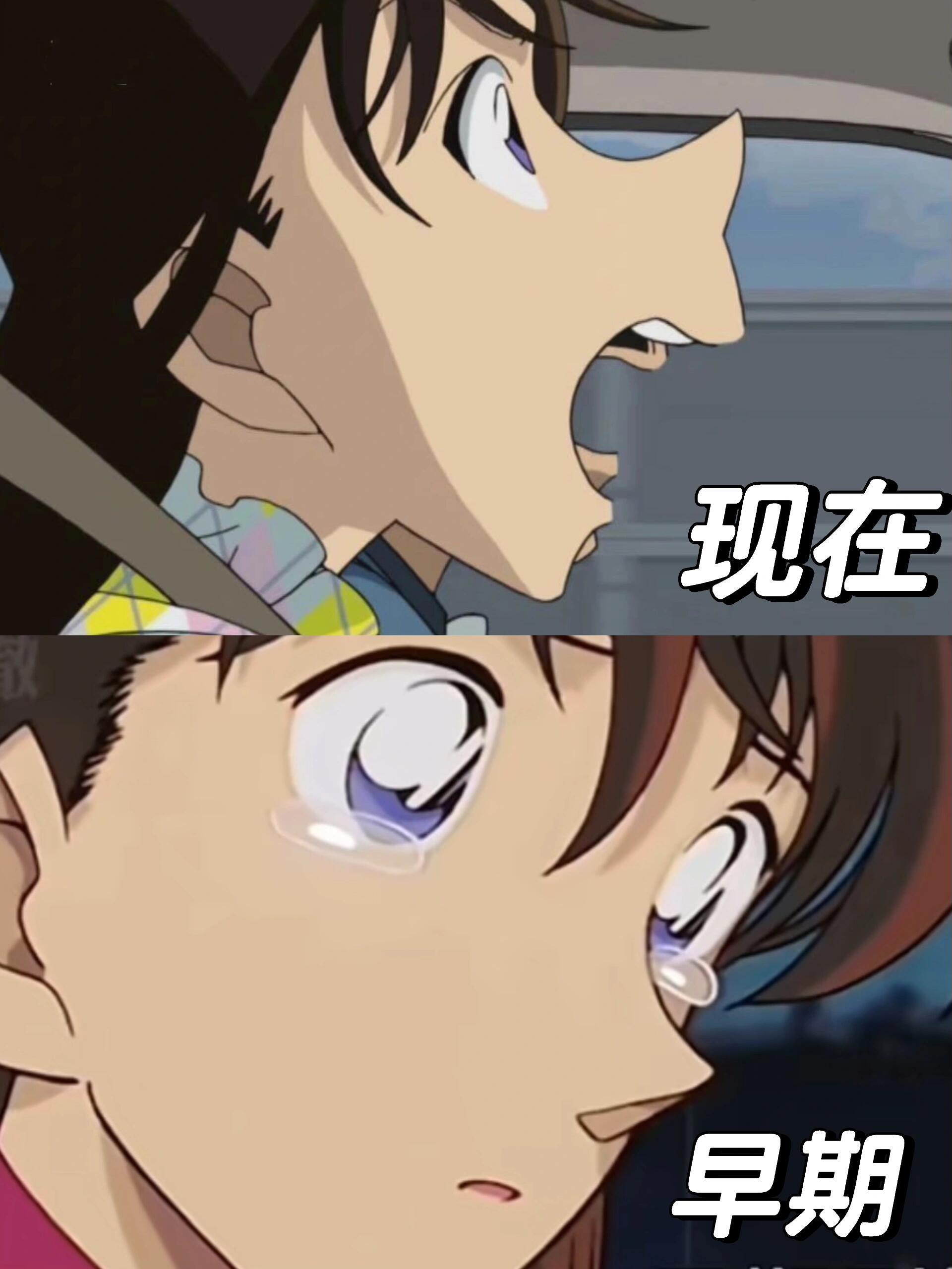 #柯南 还我妈生鼻# 一直想吐槽了[允悲]现在名柯中人物的鼻子是越来越尖了[允悲