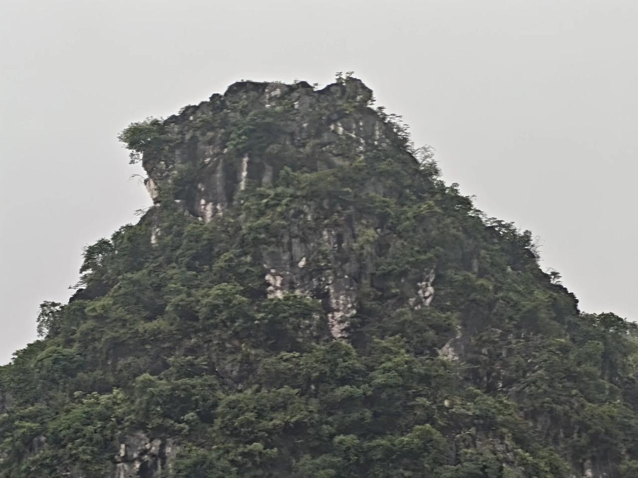 老鼠山
广西壮族自治区桂林市荔浦市荔城镇古城村，有一座山因酷似十二生肖列位第一的