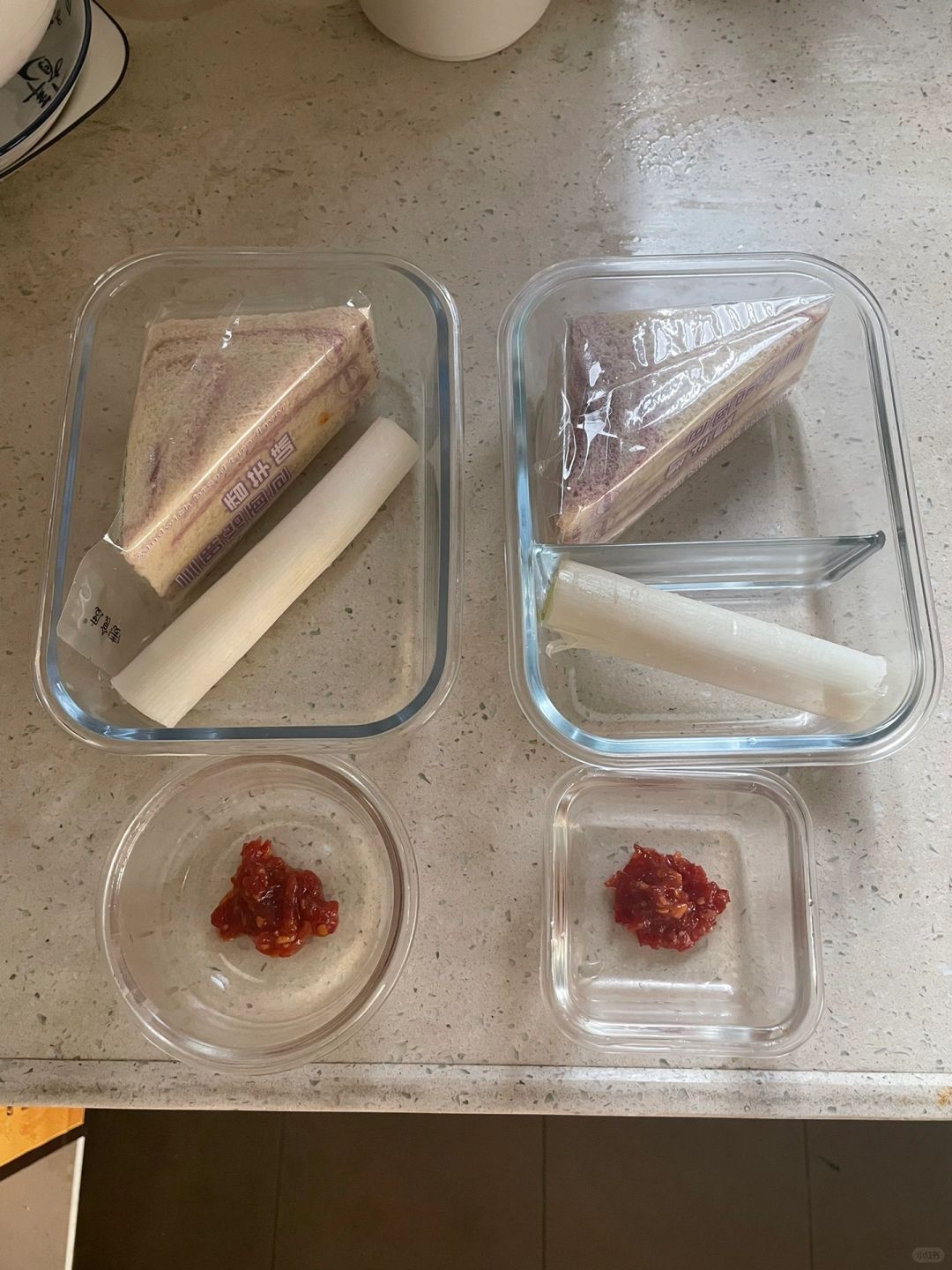 带饭408天，又给老公带饭啦，他说这次挺丰富