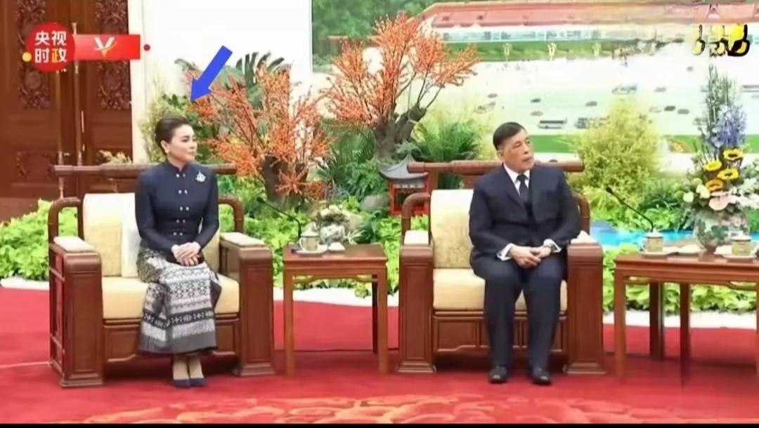 看着泰国王后的坐姿，就知道平时有多自律。
整个座谈持续了 1 小时 40 分钟，