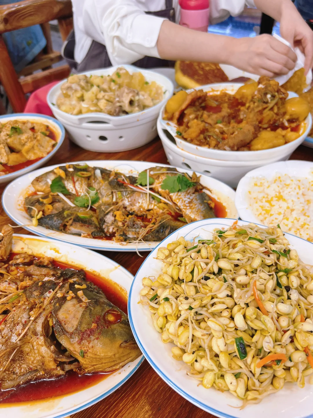 呼和浩特美食之托县黄河开河鱼！