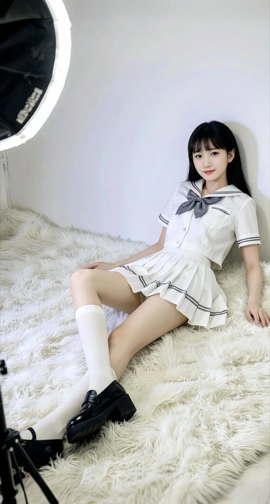 AI扩图 AI日系制服照 ai创作