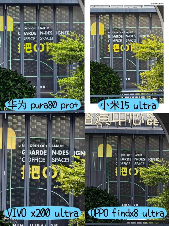 四个品牌长焦对比，谁赢了？