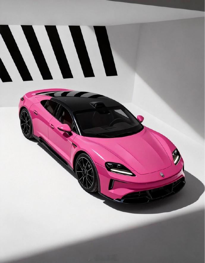 鸿蒙智行新车：尚界轿跑（AI图），如果真长这样同时价格也还不错，你是不是高低得来