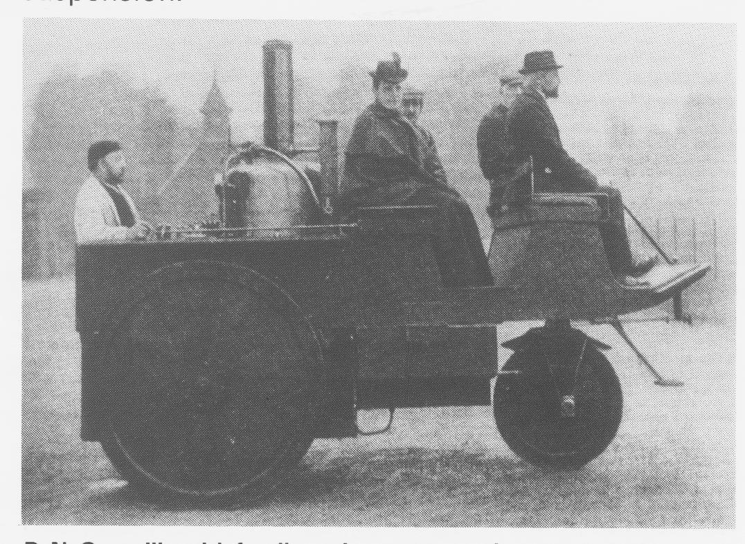 英国Beaulieu国家汽车博物馆收藏的1880年诞生的Grenville蒸汽车