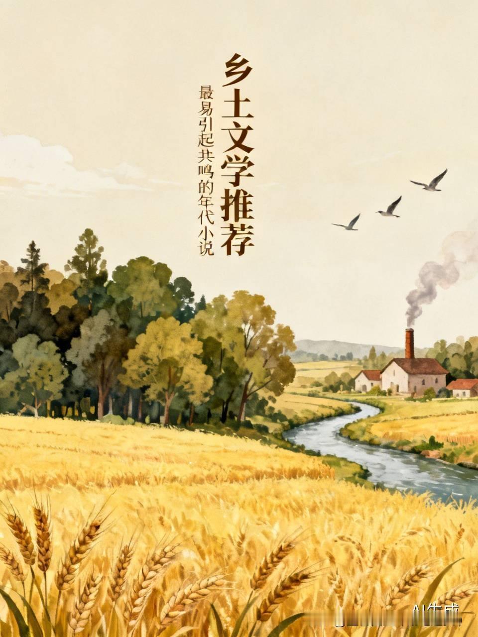 最容易引起读者共鸣的完美优质乡土文学小说，你知道的有那些？