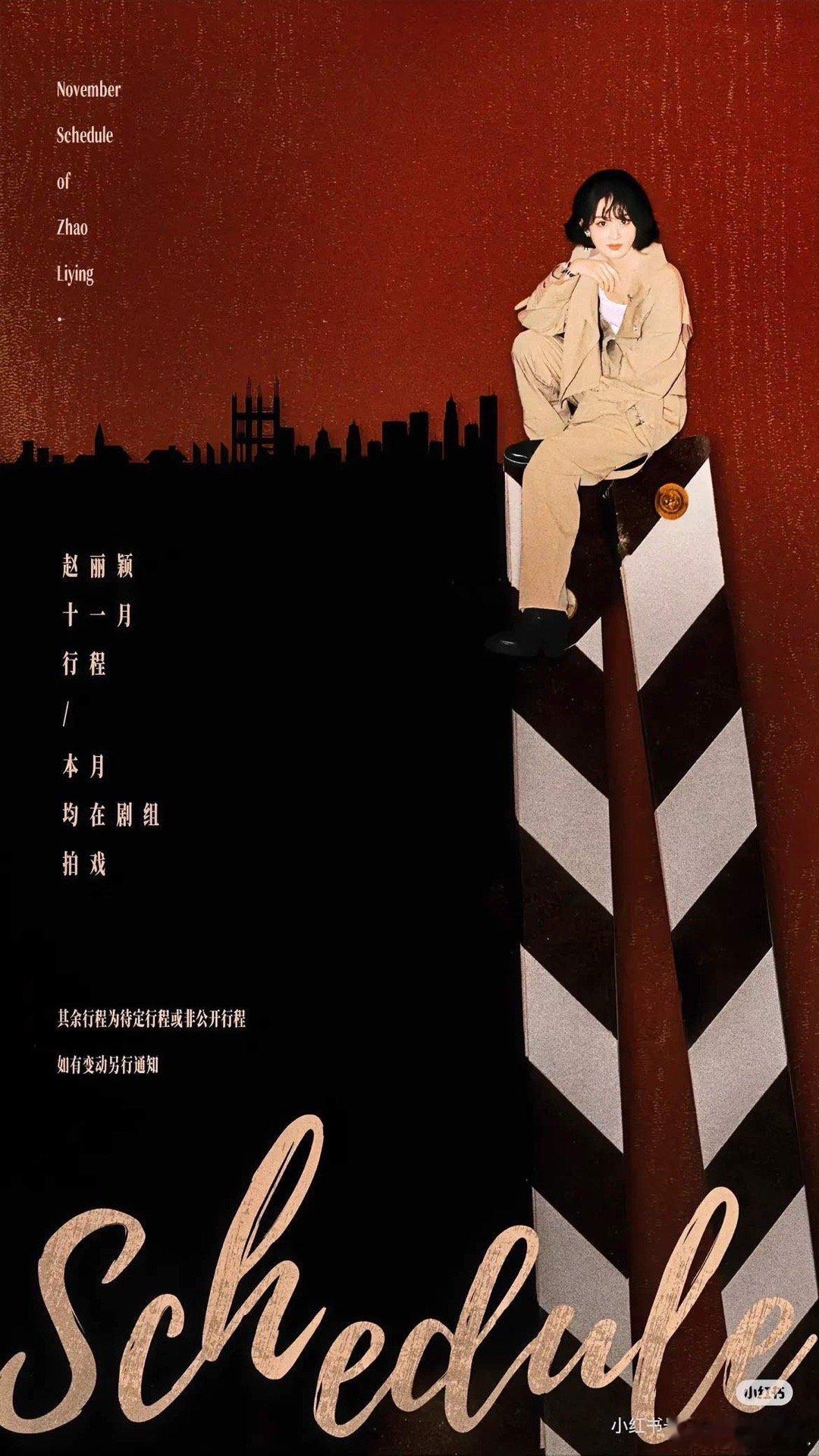 #赵丽颖11月进组新剧#赵丽颖11月行程：进组拍戏！[哇][哇][哇]这海报真的