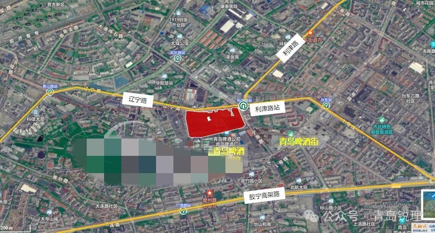 冬日生活打卡季近日，青岛市市北区辽宁路以南、宁海路以西地块最终被青岛大悦城房地产