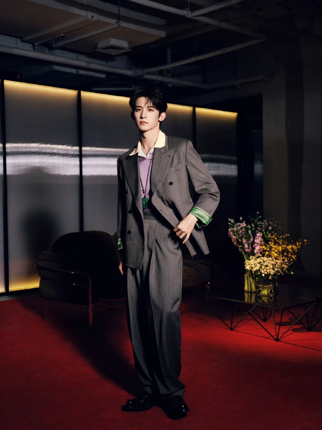 常华森范思哲品牌大使 光影为证，风度为章。亮相时尚盛宴，自带清冷疏离与高级感，从