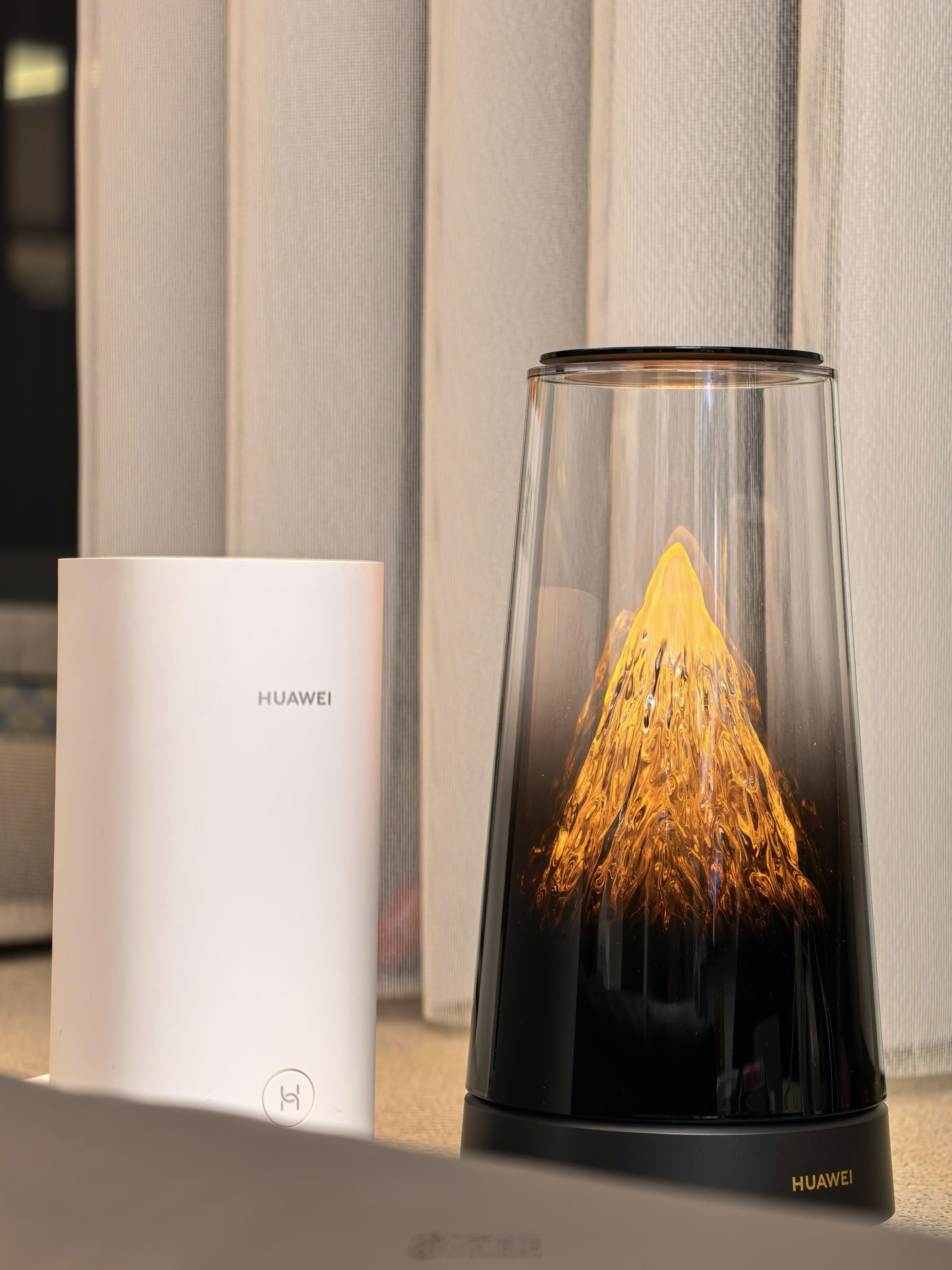 老路由器退休啦，华为这个日落金山路由器太美了