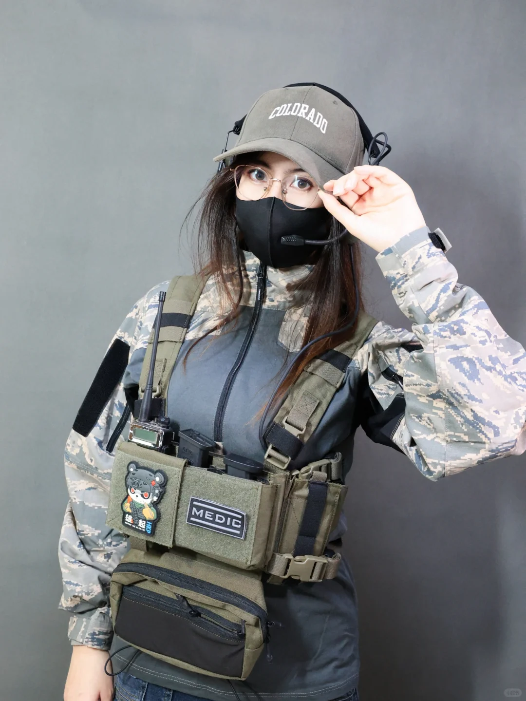 新ABU迷彩蛙服试穿