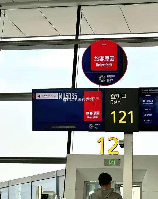 旅客原因导致的延期只有两个可能：1  副部2 行李上来了人没上 ​​​